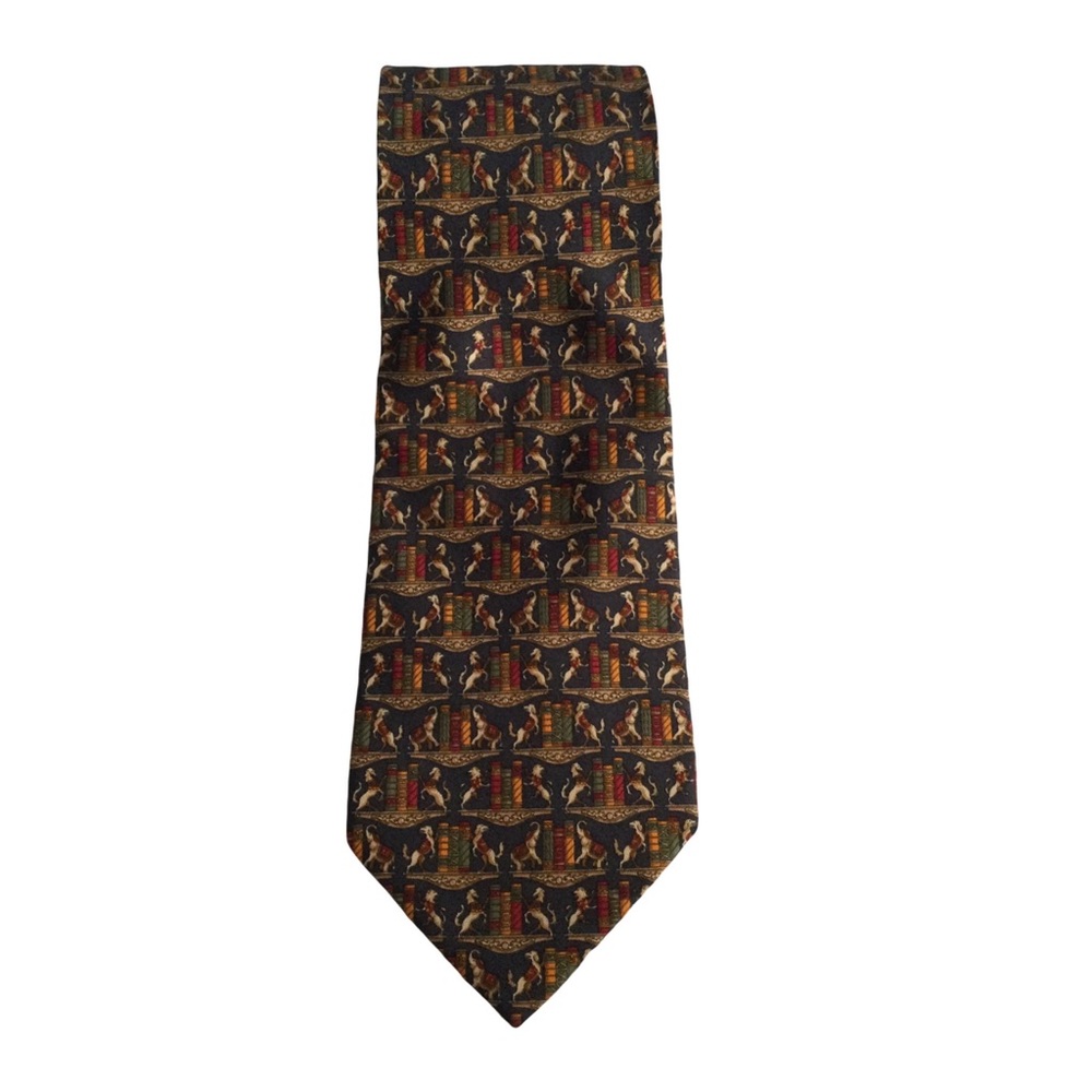 Salvatore Ferragamo Silk Tie NWOT - Picture 3 of 9